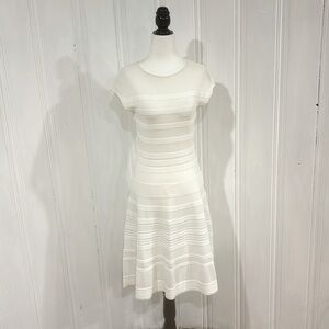Elegant ADOLFO DOMINGUEZ white summery dress